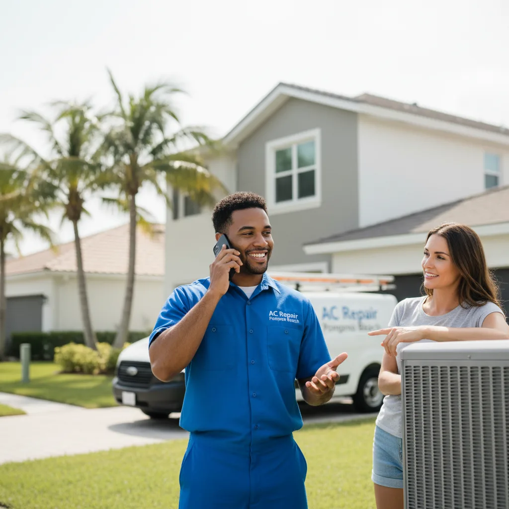 AC Repair Pompano Beach customer support in South New Berlin